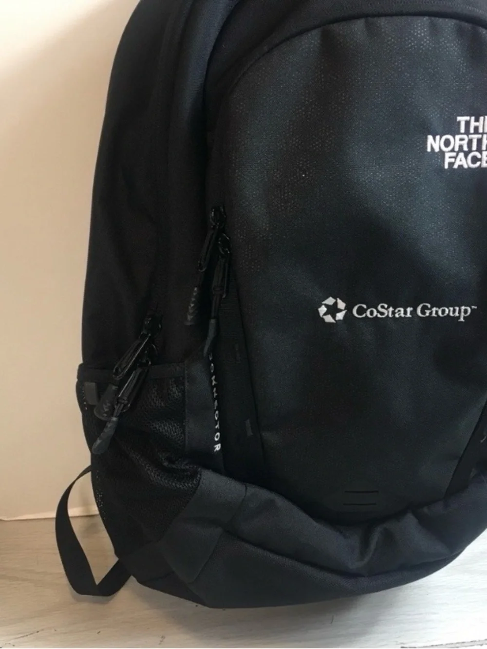 The North Face Recon / Jester Backpack Black CoStar Group Corporate Logo Laptop